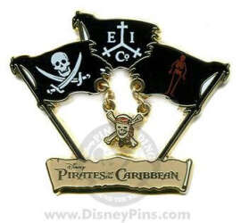 70010 - Pirates of the Caribbean - Pirate Trilogy Flags - Walt Disney World