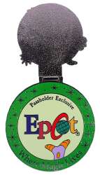 70434 - Where Magic Lives Hinged Pins - Epcot with Figment (AP Exclusive) - Walt Disney World alternate image