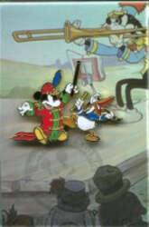 Bandleader Mickey with Donald Duck