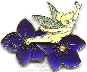 70749 - Tinker Bell's Garden Collection - Blue Flowers - Walt Disney World alternate image