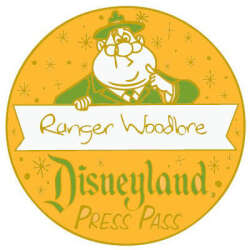 70894 - Dateline: Disneyland 1955 - Press Pass Mystery Set - Ranger Woodlore - Disneyland Resort alternate image