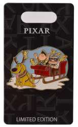 71212 - Disney Pins Blog (DPB) Exclusives - UP Winter Sleigh - Carl, Russell, Dug - Disney Licensed alternate image