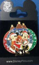71466 - World Of Disney (NYC) - Ornament Pin - Santa Mickey and Mrs. Claus Minnie in NYC - Disney Store US alternate image