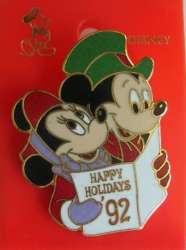 71475 - Christmas - Happy Holidays Caroling 92 - Mickey Mouse, Minnie Mouse