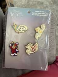 71487 - Loungefly - Disney100 - Mickey Musician Disney 100 Anniversary Pin Set - Loungefly alternate image