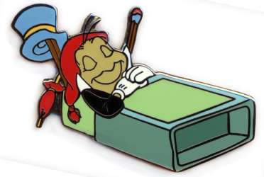 71639 - Pinocchio - Jiminy Cricket Sleeping in a Match Box - Disneyland Resort