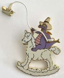 71668 - Figment - Figment on a Rocking Horse - Walt Disney World
