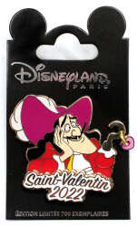 71790 - Valentine's Day - Saint-Valentin 2022 Captain Hook - Disneyland Resort Paris alternate image