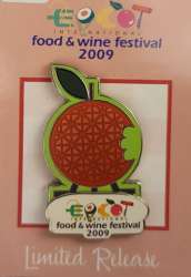71926 - EPCOT International Food & Wine Festival 2009 - Spaceship Earth Apple - Walt Disney World alternate image