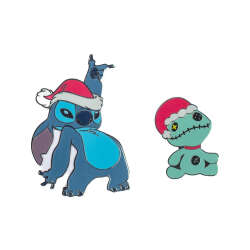 72202 - Christmas 2023 - Santa hat Stitch and Scrump - Disneyland Resort Paris alternate image