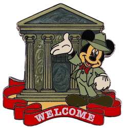 72502 - The Museum of Pin-tiquities - Disney Pin Celebration 2009 - Mickey Mouse Welcome - Walt Disney World
