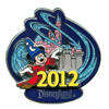 72546 - 2012 Dated Year Pins - Sorcerer Mickey - Disneyland Resort alternate image