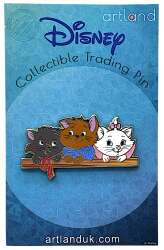 72688 - The Aristocats - Berlioz Toulouse and Marie on a Wooden Ledge - Artland / ACME alternate image