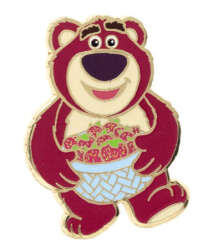 72860 - Pink A La Mode (PALM) Exclusives - Lotso holding basket of glitter strawberries - Disney Licensed