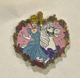 73103 - Cinderella - Cinderella on Carousel Horse