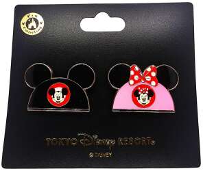 73325 - Mickey and Minnie Ear Hat Set — Full Set - Tokyo Disneyland Resort