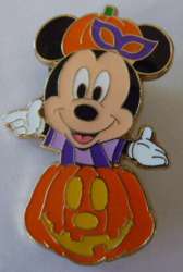 74114 - Tokyo DisneySea Abu's Bazaar Game Prizes - Halloween Pumpkin - Mickey - Tokyo Disneyland Resort