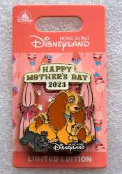 75093 - Mother's Day - Happy Mother's Day 2023 – Lady and pups - Hong Kong Disneyland