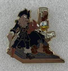 Goofy and Donald as Davy Jones and Will Turner