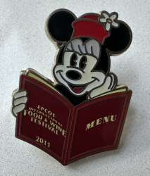 Minnie Holding Menu