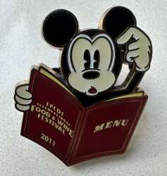 Mickey Reading Menu