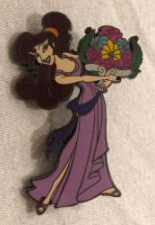 76261 - Fantasy Pin Series - Megara Holding Bouquet of Flowers - Fantasy Unlicensed alternate image