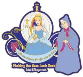 76532 - Administrative Professional's Day - Making the Boss Look Good! (Cinderella and Fairy Godmother) - Theme Park Cast Member Exclusive alternate image