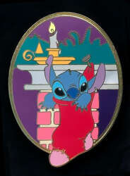 76611 - Unknown Series - Stitch in a Stocking - Disney Auctions