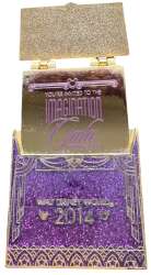 77111 - 2014 Imagination Gala Pin Event - Hinged Purple Glitter Invitation Envelope (You're Invited) - Walt Disney World alternate image