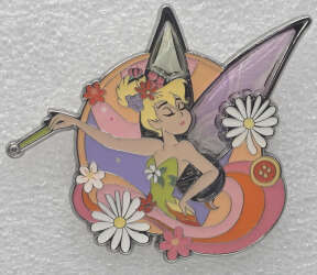 Colourful Flowers Wand Iridescent Wings
