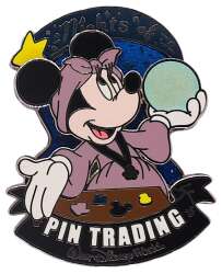 Minnie with crystal ball