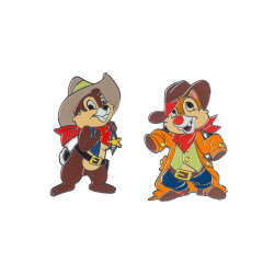 Sheriff and Outlaw Chip & Dale