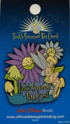 7758 - Tink's Summer Pin Quest - Tinker Bell with Flowers and Mushrooms - Walt Disney World alternate image