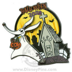 77692 - Halloween 2008 - Zero (Surprise Pin) - Disneyland Resort