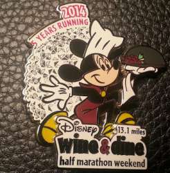 3094 - runDisney: Wine & Dine Half Marathon Weekend - Wine and Dine Logo - Walt Disney World alternate image