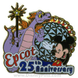 Epcot 25th Anniversary Spinner