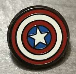 78181 - NYCC Marvel Mini Pin Series - Captain America's Shield - Disney Licensed
