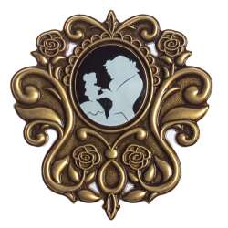 Gold Frame Belle & Beast Portrait