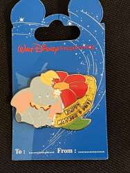 78474 - Dumbo - Happy Mother's Day - Dumbo with Red Flower - Walt Disney Imagineering