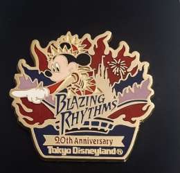 78512 - Blazing Rhythms- 20th Anniversary- Mickey Mouse - Tokyo Disneyland Resort