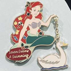 78523 - 12 Days of Christmas- Seven Swans A Swimming - Ariel - Disney Store US