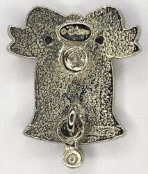 78573 - 9/11 Anniversary Commemorative Pins - Let Freedom Ring - US Flag Bell - Disney Store US alternate image