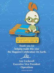 78605 - Cross U - Chicken Little - Winter - Happiest Celebration on Earth 2005 - Cast Exclusive - Walt Disney World alternate image
