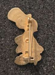 78615 - Vintage Jiminy Cricket Broach Pin - Disney Licensed alternate image