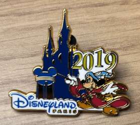 Sorcerer Mickey with Castle
