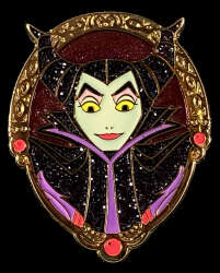 79071 - Tokyo DisneySea Abu's Bazaar Game Prizes - The Villains World 2016 - Maleficent Portrait - Tokyo Disneyland Resort