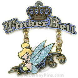 79404 - Tinker Bell - Jeweled Crown Dangle