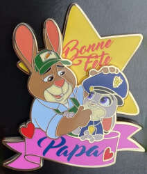 2024 Bonne Fête Papa - Young Judy Hopps & Dad