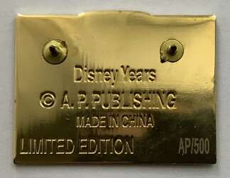 79650 - Ape Pen Publishing Photo Pins - Artist Proof - Walt Disney and Fred Gurley Ride Train - Disney Licensed alternate image