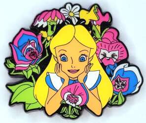 80071 - BoxLunch - Disney - Alice & Golden Afternoon Flowers - Loungefly alternate image